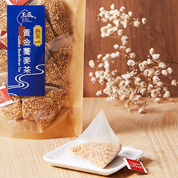 海莉家【玉民】黃金蕎麥茶 (熟茶/生粒) 立體茶包 無咖啡因 無咖啡因茶 黃金蕎麥 蕎麥粒 蕎麥茶 茶包-細節圖3