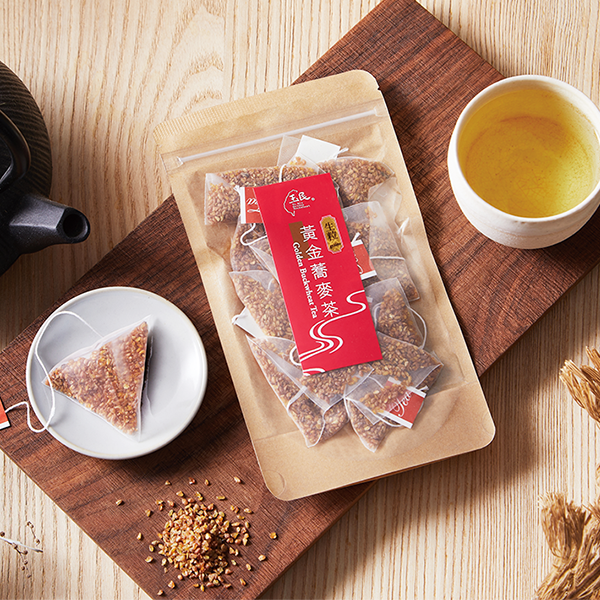 玉民 黃金蕎麥茶｜無咖啡因茶包｜立體三角茶包｜熟茶/生粒｜冷泡茶｜熱泡茶｜台灣製-細節圖6