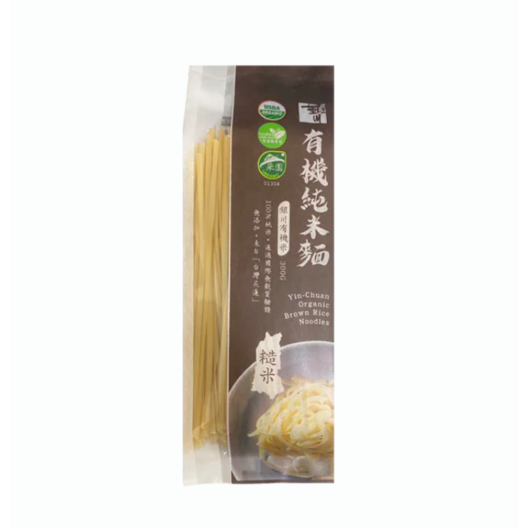 銀川 有機純米麵條（白米/糙米/黑米/蕎麥）有機義大利米寬扁麵-規格圖9