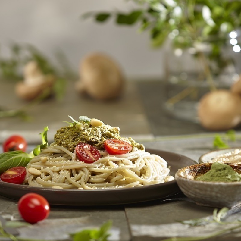 海莉家【源順】無麩質有機糙米麵條 (蕎麥/薑黃/羽衣甘藍) 玉米麵條 麵條 糙米麵條 米麵條-細節圖6