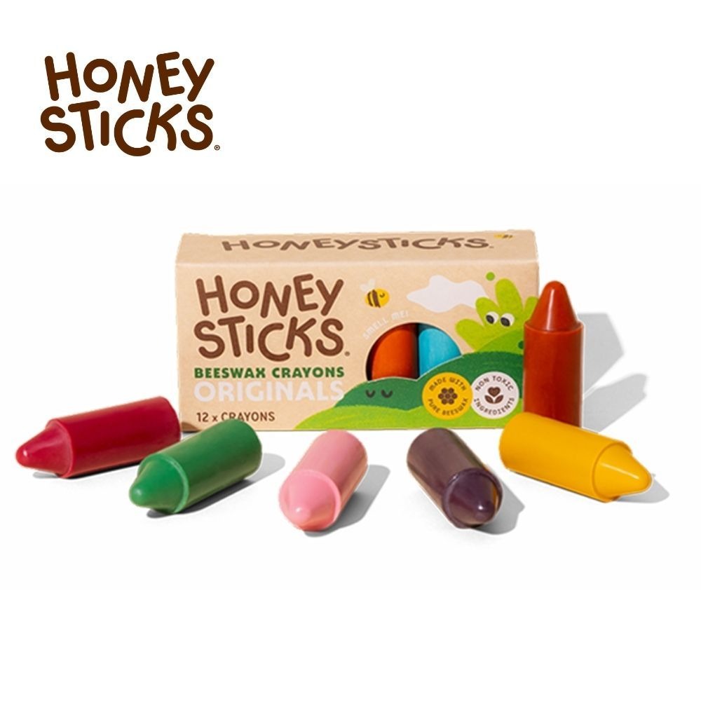 海莉家【壽滿趣】Honey Sticks 紐西蘭天然蜂蠟蠟筆（1歲以上寶寶適用）-規格圖8