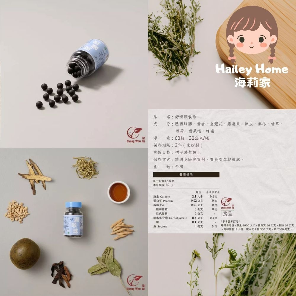 海莉家【梁時】大聲叫喉爽錠（原味 / 仙楂洛神）潤喉糖 爽喉錠-細節圖2