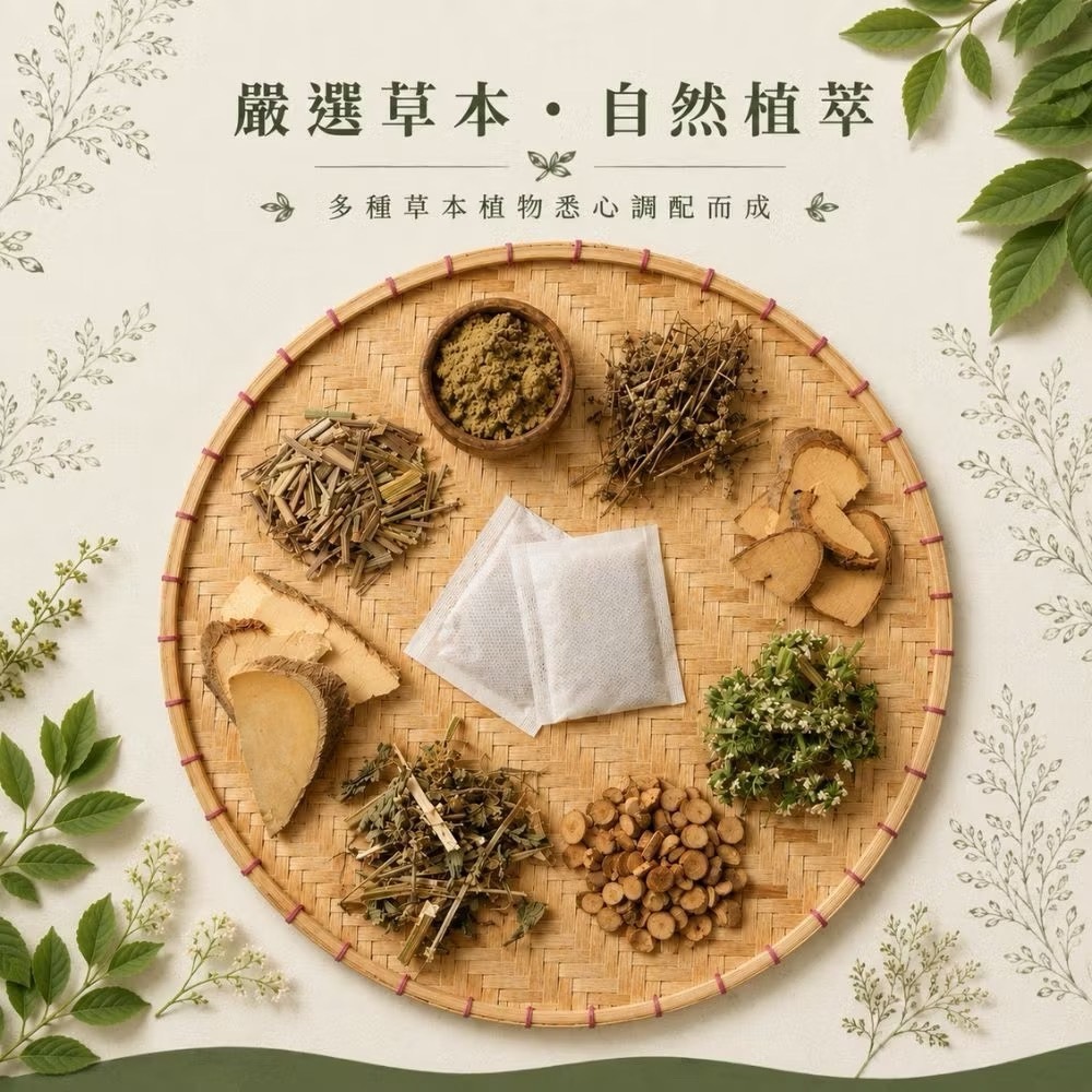 梁時 艾草包｜艾草沐浴包｜草本泡澡包｜艾草｜香茅｜台灣製-細節圖3