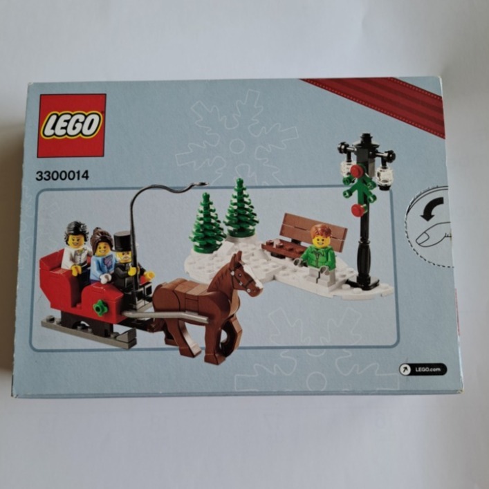 Lego 樂高 3300014 2012年聖誕節限定盒組 聖誕節雪橇 全新 絕版-細節圖2
