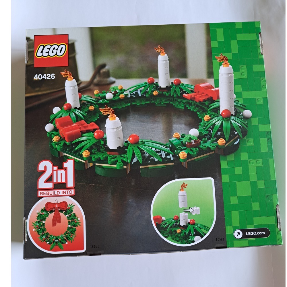 Lego 樂高 40426  聖誕花圈 全新-細節圖2