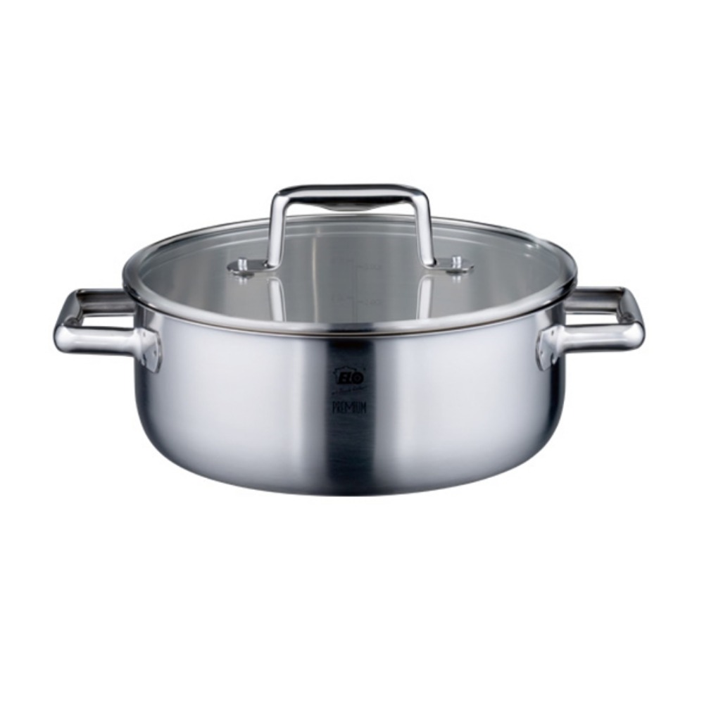 德國ELO Multilayer 不鏽鋼雙耳低身湯鍋(24CM)-細節圖3