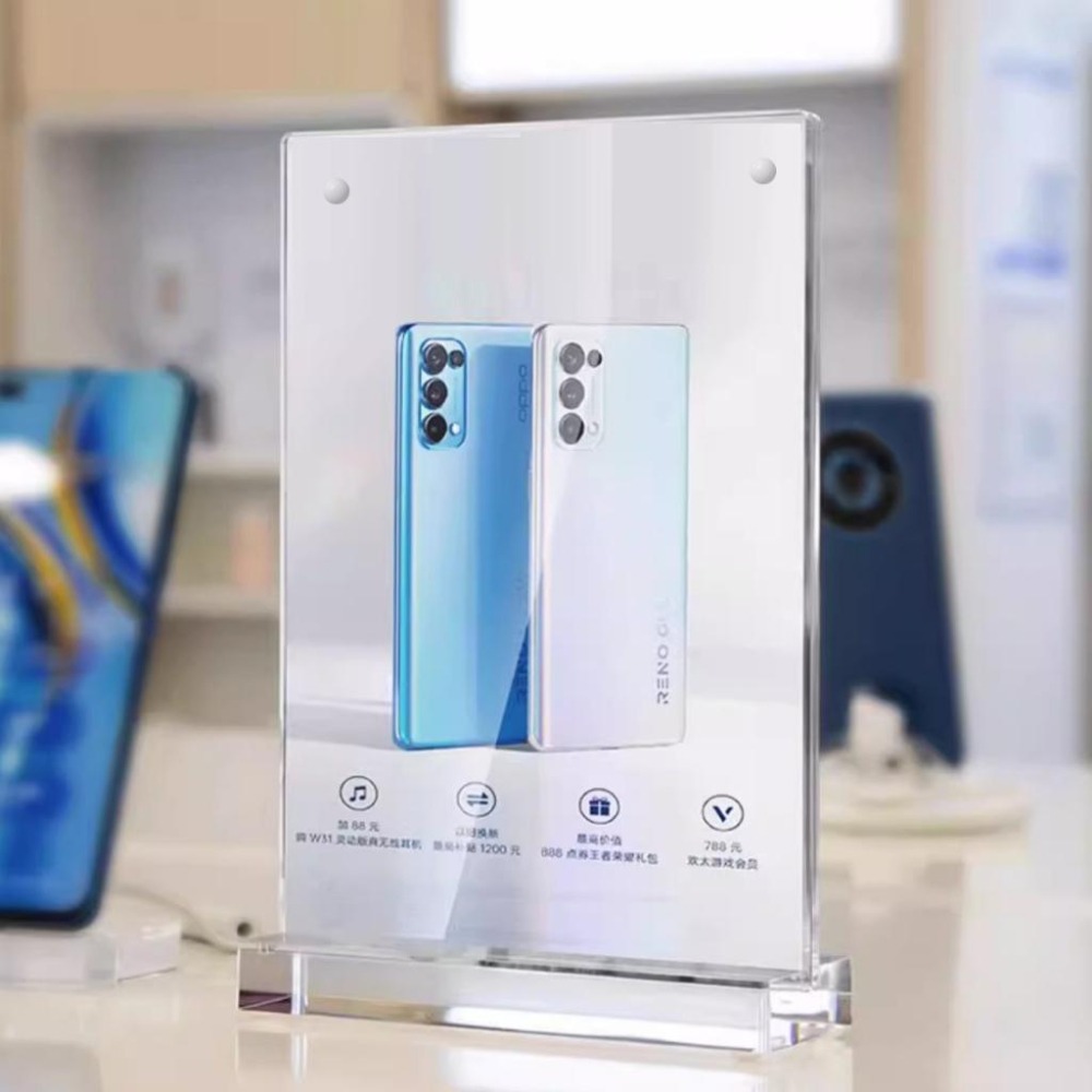 全透明壓克力桌牌 壓克力展示牌 桌牌 強磁 告示牌 展示牌 餐牌 桌面立牌 廣告牌 標價牌 價格牌 立牌 台卡 MENU-細節圖4