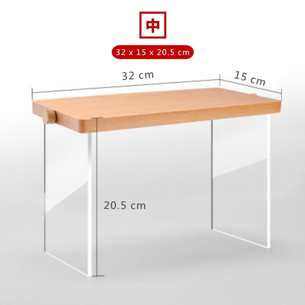 木頭展示架 層架 展示櫃 公仔台 展示台 檯子 飾品展示 鞋子 包包-規格圖8