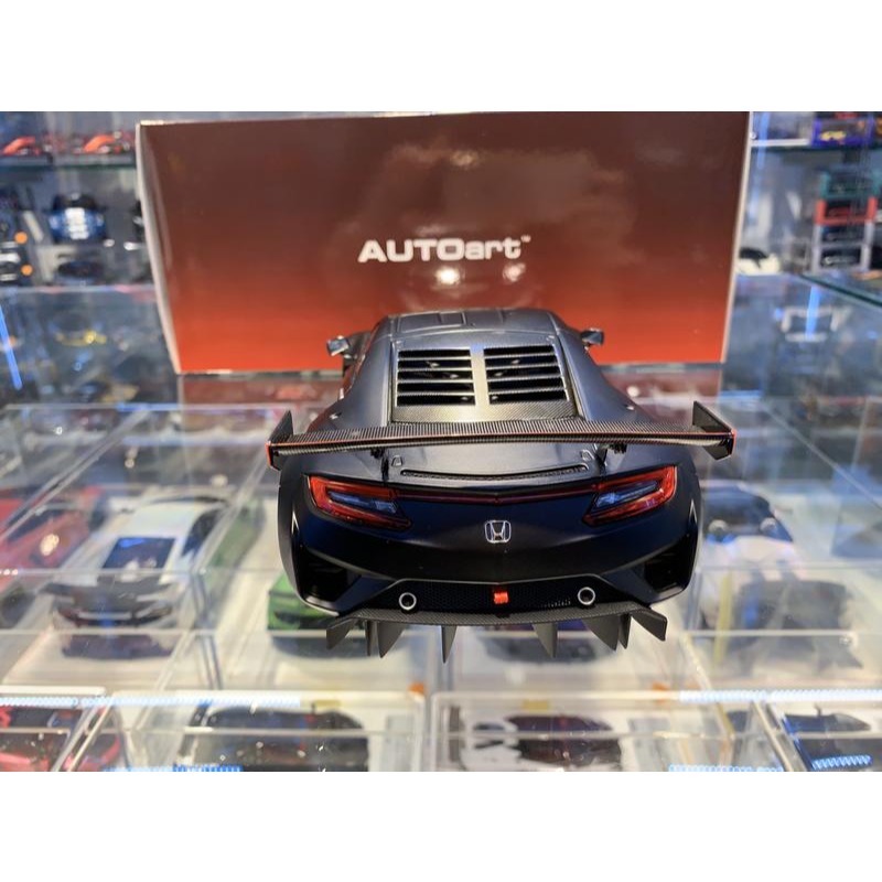 吉華科技@1/18 AUTOart 81899 本田 NSX GT3 2018 (消光黑)-細節圖6