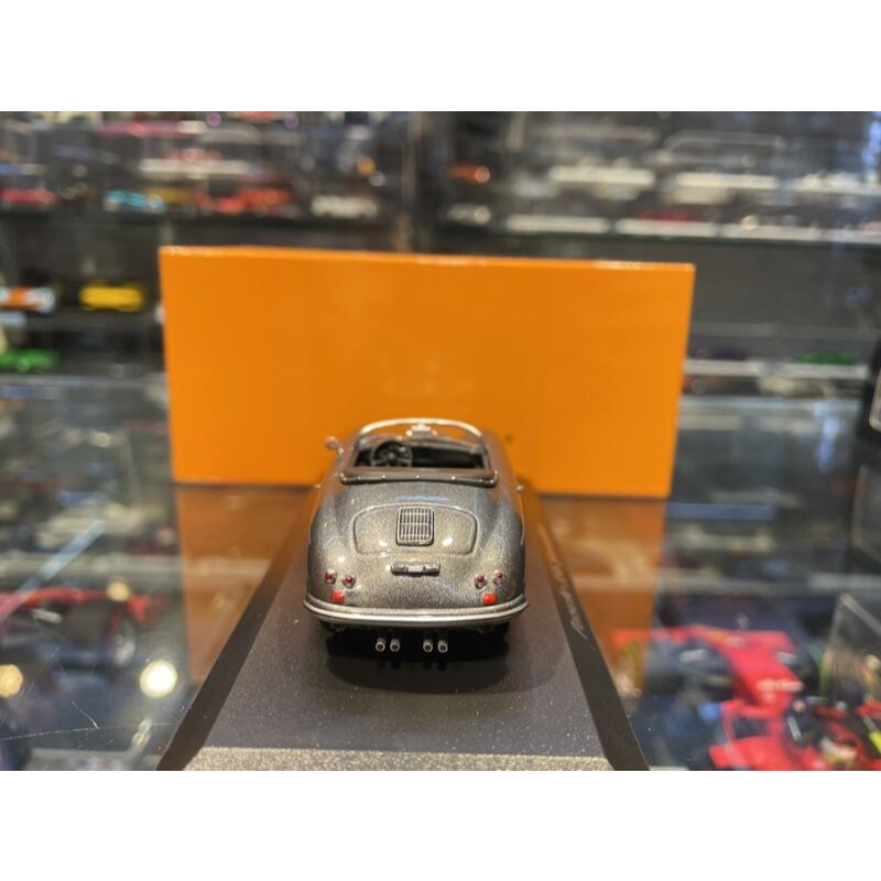 吉華@ 1/43 MINICHAMPS PORSCHE 356 A SPEEDSTER 1956 GREY-細節圖7