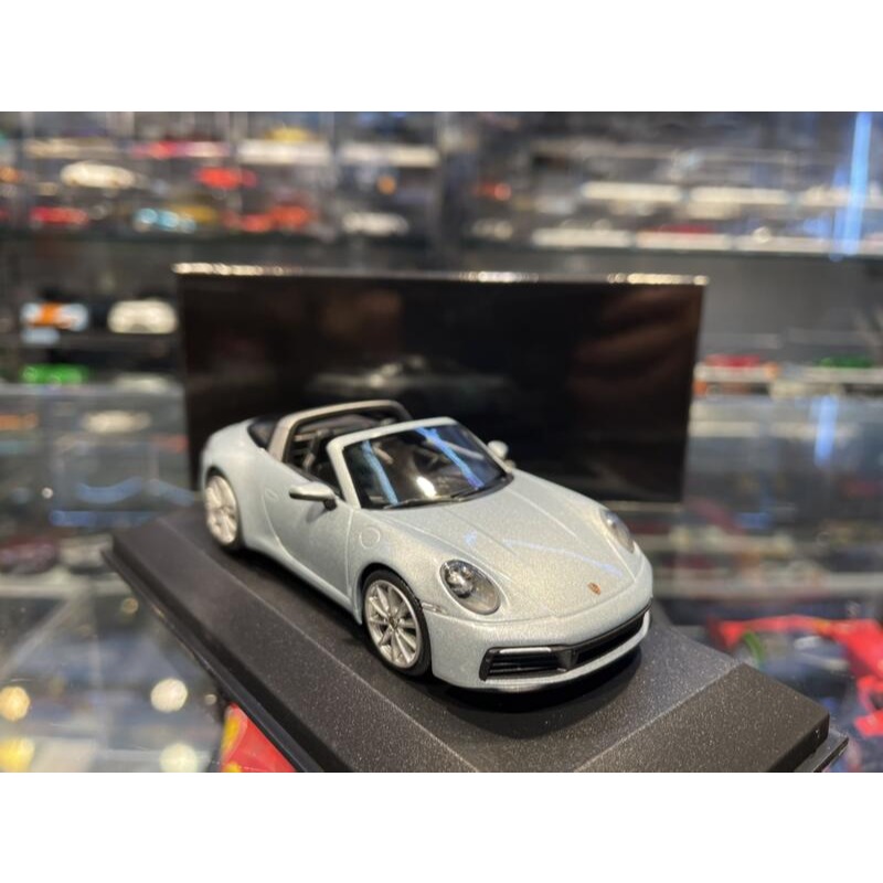 吉華科技@ 1/43 MINICHAMPS PORSCHE 911 (992) TARGA 2020 SILVER-細節圖4