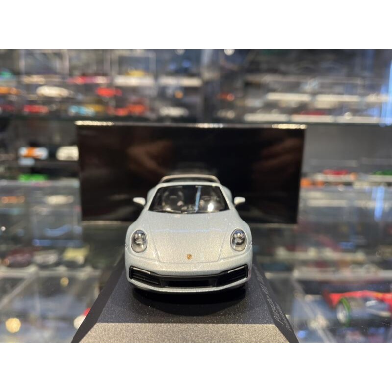 吉華科技@ 1/43 MINICHAMPS PORSCHE 911 (992) TARGA 2020 SILVER-細節圖5
