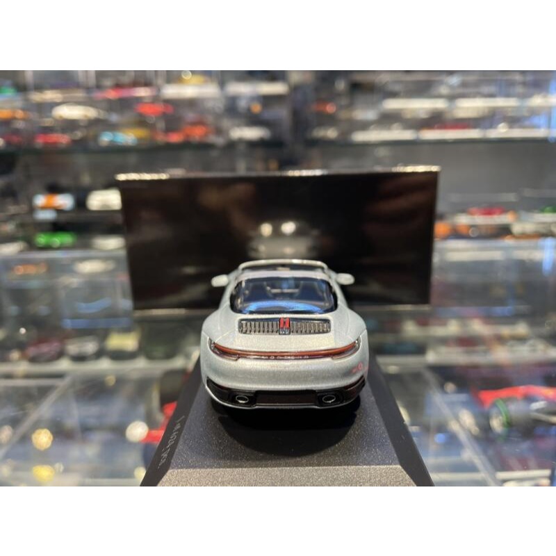 吉華科技@ 1/43 MINICHAMPS PORSCHE 911 (992) TARGA 2020 SILVER-細節圖6