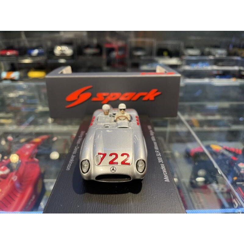 吉華@ 1/43 SPARK S5859 MERCEDES-BENZ 300 SLR NO.722 WINNER-細節圖6