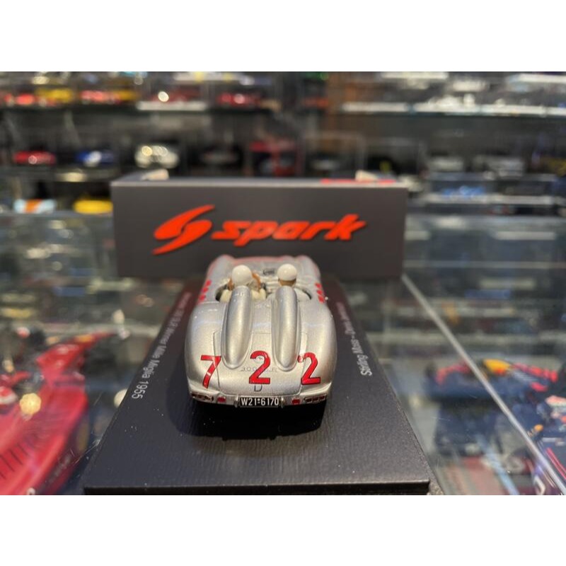 吉華@ 1/43 SPARK S5859 MERCEDES-BENZ 300 SLR NO.722 WINNER-細節圖7
