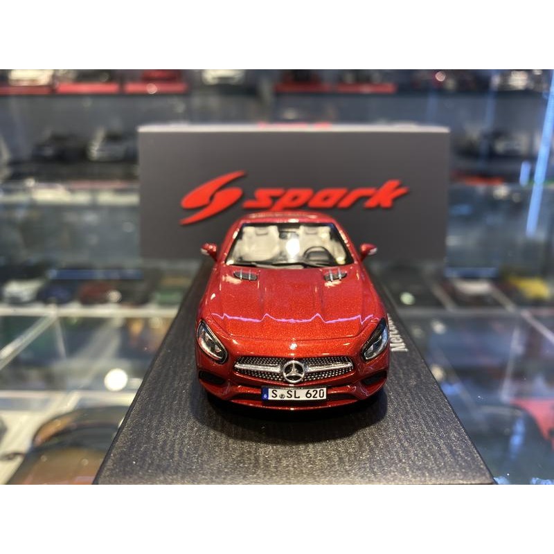 吉華科技＠Spark S8183 Mercedes-Benz SL 2017 Designo Cardinal Red-細節圖6