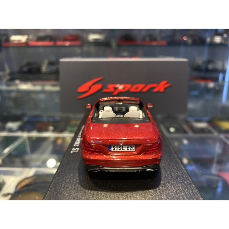 吉華科技＠Spark S8183 Mercedes-Benz SL 2017 Designo Cardinal Red-細節圖7