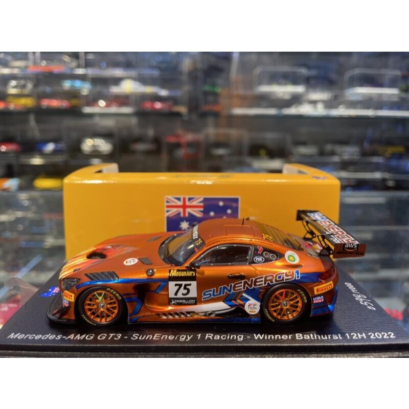 吉華@ 1/43 SPARK MERCEDES-AMG GT3 #75 SUNENERGY 1 WINNER 12H-細節圖2