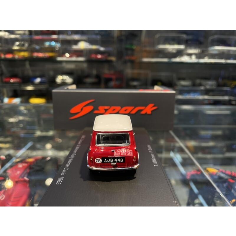 吉華@ 1/43 SPARK BMC COOPER S #52 WINNER RALLY MONTE CARLO-細節圖6