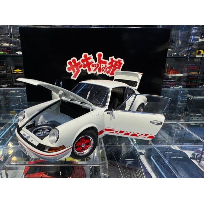 吉華@ 1/18 AutoArt 78026 Porsche 911 Carrera 2.7 RS-細節圖7