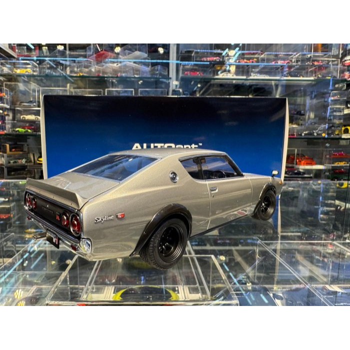 吉華@ 1/18 AutoArt 77466 Nissan Skyline 2000 GT-R (KPGC110)-細節圖3