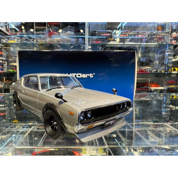 吉華@ 1/18 AutoArt 77466 Nissan Skyline 2000 GT-R (KPGC110)-細節圖4