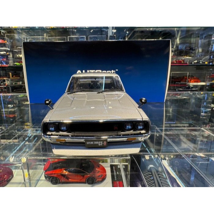 吉華@ 1/18 AutoArt 77466 Nissan Skyline 2000 GT-R (KPGC110)-細節圖5