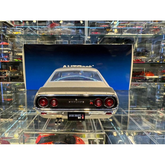 吉華@ 1/18 AutoArt 77466 Nissan Skyline 2000 GT-R (KPGC110)-細節圖6