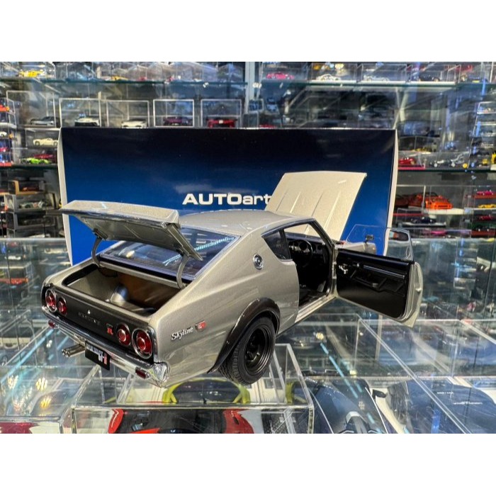 吉華@ 1/18 AutoArt 77466 Nissan Skyline 2000 GT-R (KPGC110)-細節圖8
