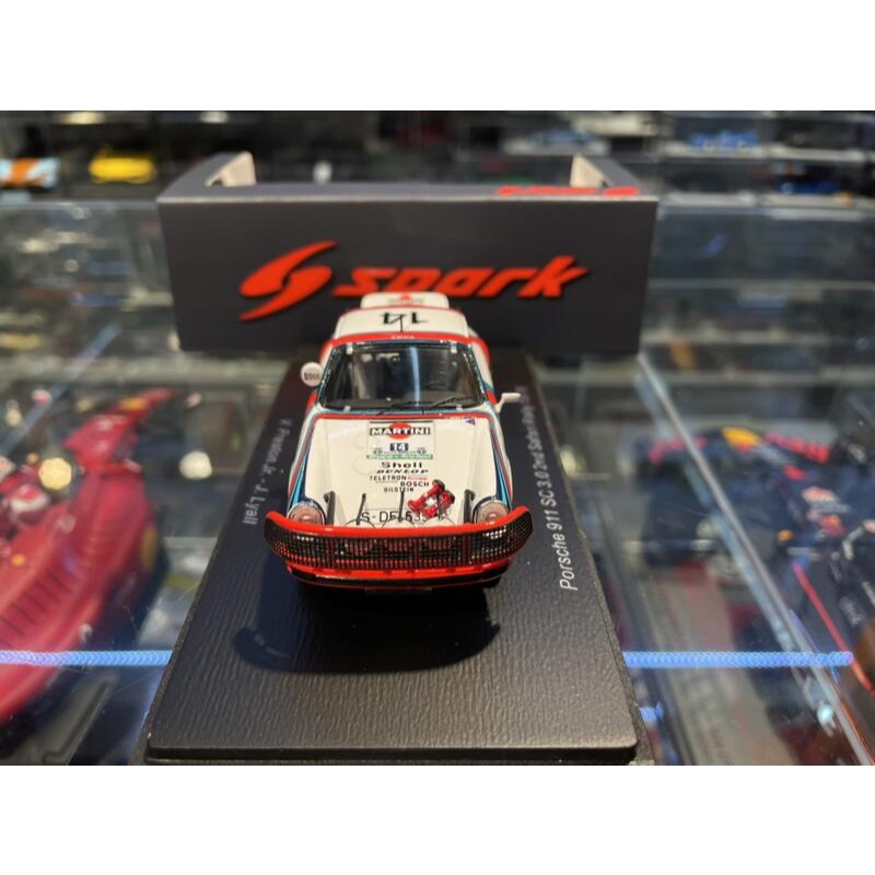 吉華@ 1/43 SPARK PORSCHE 911 SC 3.0 #14 2ND SAFARI RALLY 1978-細節圖5