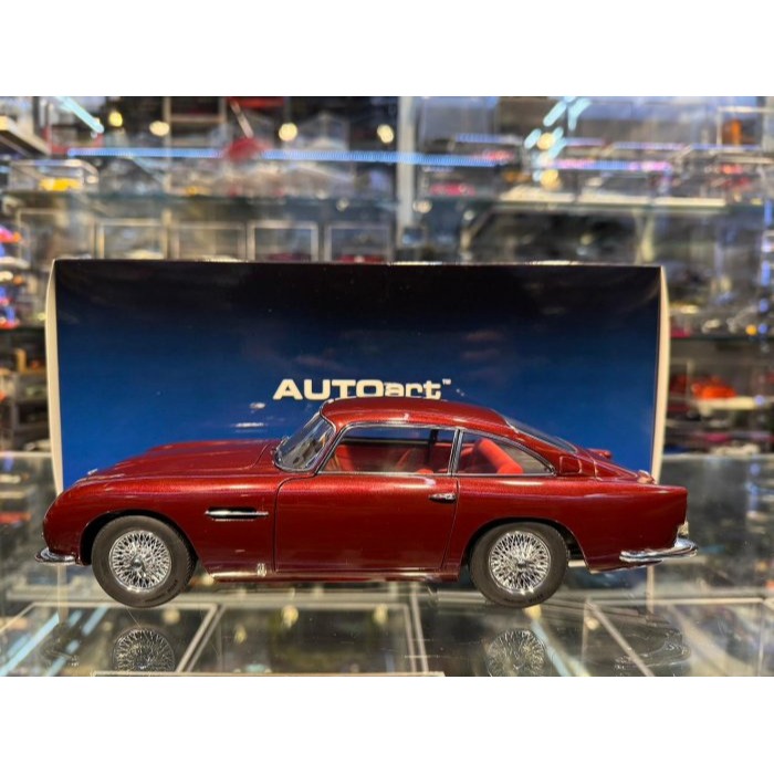 吉華@ 1/18 AutoArt 70289 Aston Martin DB5 (Dubonnet Rosso)-細節圖2