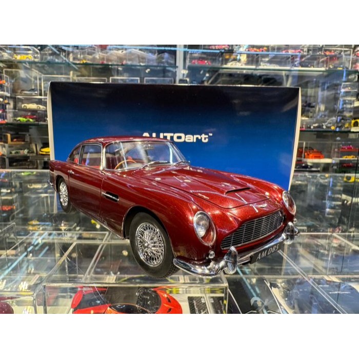 吉華@ 1/18 AutoArt 70289 Aston Martin DB5 (Dubonnet Rosso)-細節圖4