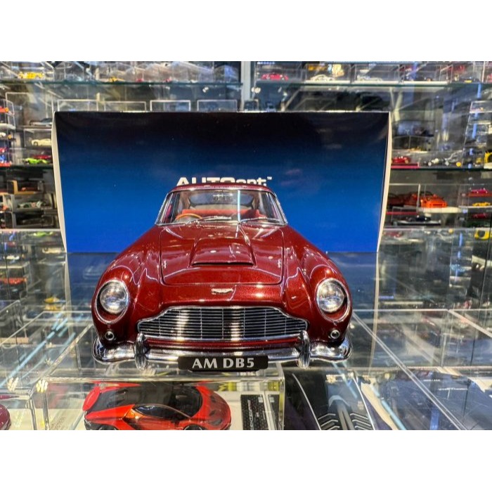 吉華@ 1/18 AutoArt 70289 Aston Martin DB5 (Dubonnet Rosso)-細節圖5