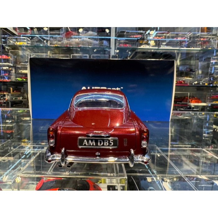 吉華@ 1/18 AutoArt 70289 Aston Martin DB5 (Dubonnet Rosso)-細節圖6