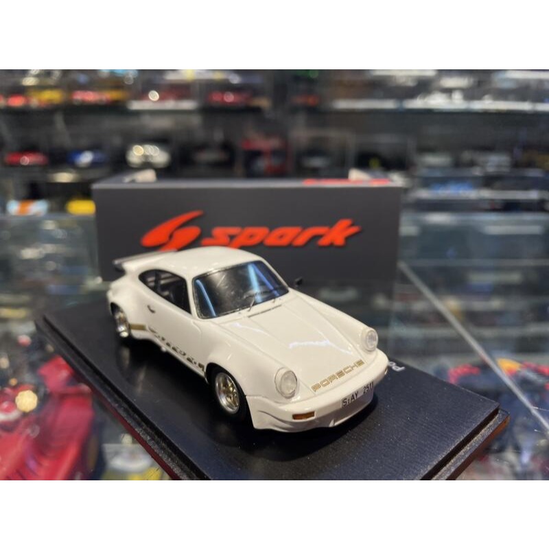 吉華@ 1/43 SPARK PORSCHE 911 CARRERA 3.0 PRESS RELEASED 1973-細節圖4