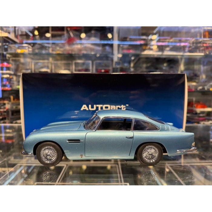 吉華@ 1/18 AutoArt 70288 Aston Martin DB5 (Caribbean Pearl)-細節圖2