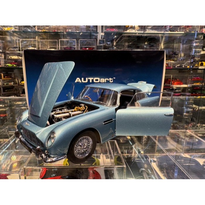 吉華@ 1/18 AutoArt 70288 Aston Martin DB5 (Caribbean Pearl)-細節圖7