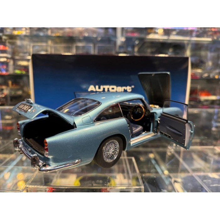 吉華@ 1/18 AutoArt 70288 Aston Martin DB5 (Caribbean Pearl)-細節圖8