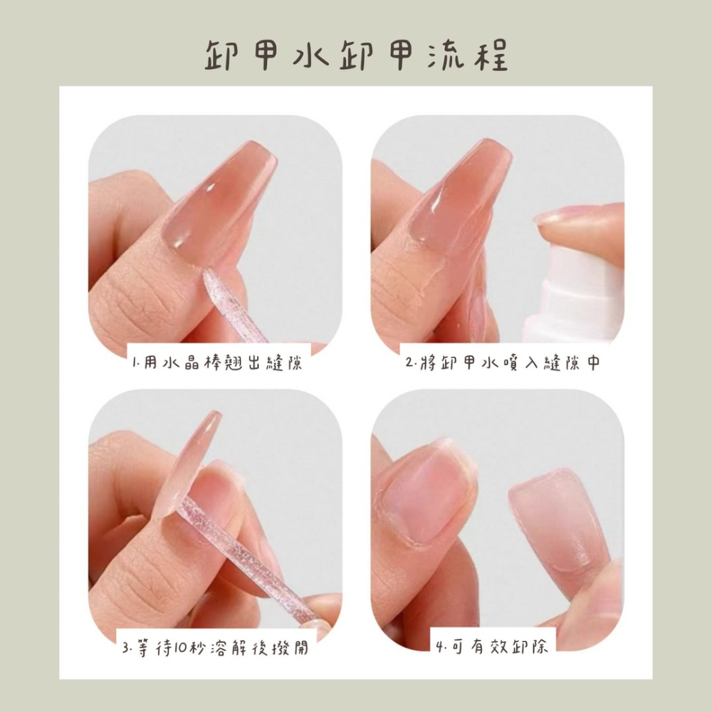 卸甲水 卸UV果凍膠 溫和 無殘留 卸甲液-細節圖2