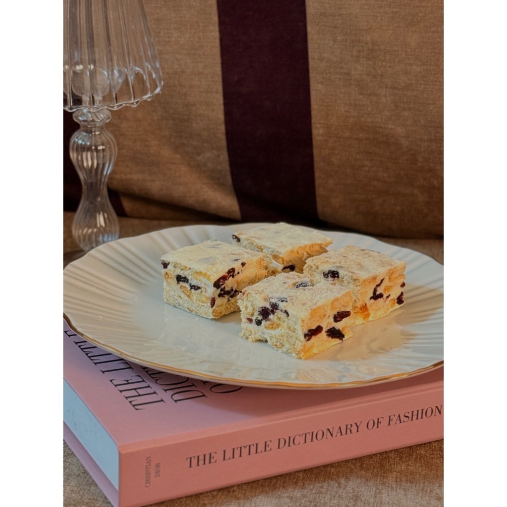 Cha.Q_Q經典蔓越莓雪Q餅/雪花餅/雪花酥 16入裝-細節圖4