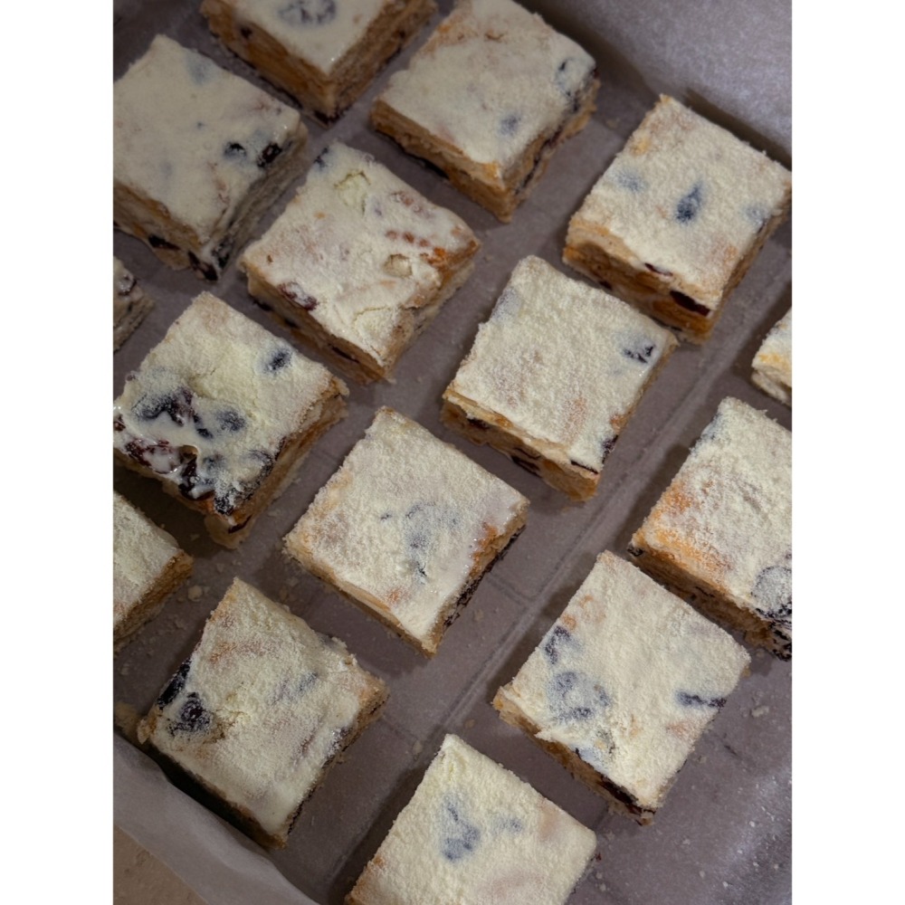 Cha.Q_Q Desserts 經典蔓越莓雪Q餅/雪花餅/雪花酥  8入裝-細節圖5