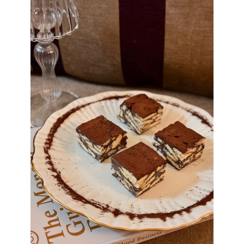 Cha.Q_Q Desserts 濃郁提拉米蘇可可雪Q餅/雪花酥 16入裝-細節圖4