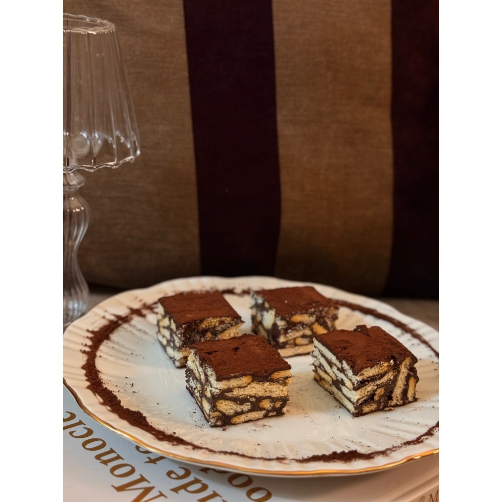 Cha.Q_Q Desserts 濃郁提拉米蘇可可雪Q餅/雪花酥 16入裝-細節圖5