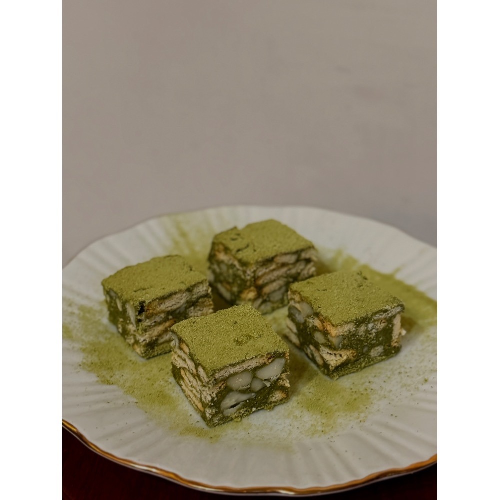 Cha.Q_Q Desserts 重乳抹茶夏威夷雪Q餅/雪花酥 16入裝-細節圖2