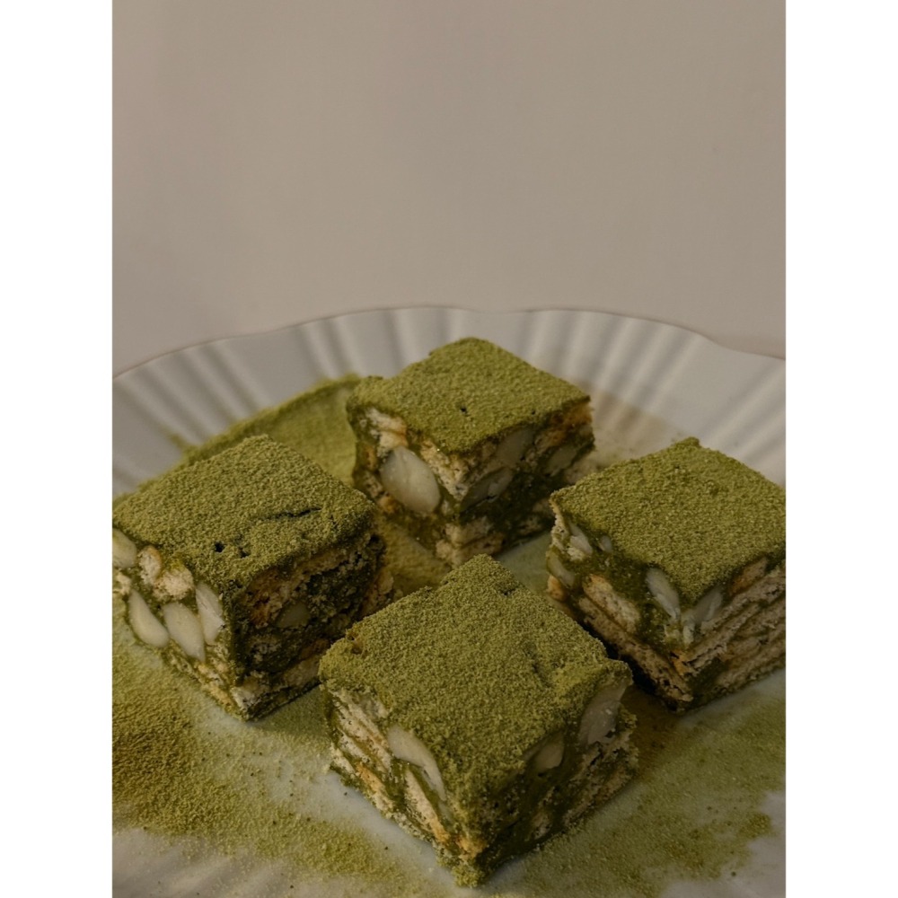 Cha.Q_Q Desserts 重乳抹茶夏威夷雪Q餅/雪花酥 8入裝-細節圖2