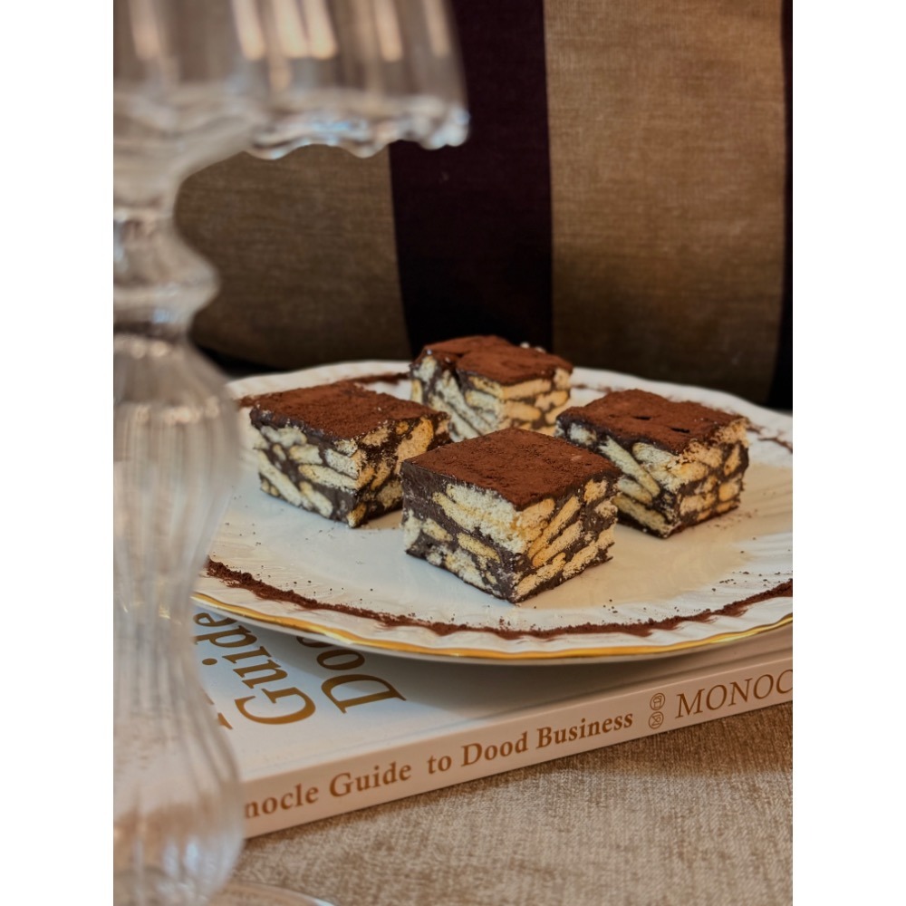 Cha.Q_Q Desserts 濃郁提拉米蘇可可雪Q餅/雪花酥 8入裝-細節圖3