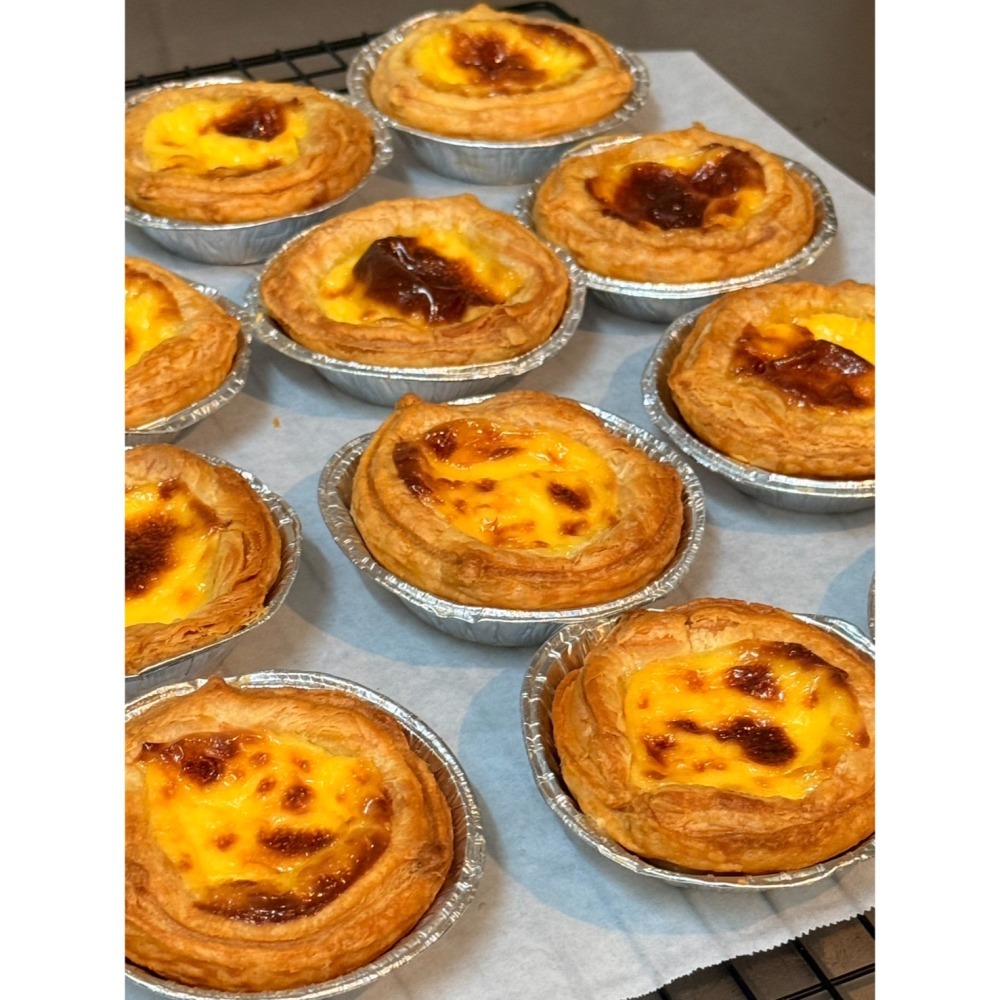 Cha.Q_Q外酥內軟原味葡式蛋塔 限低溫宅配-細節圖3