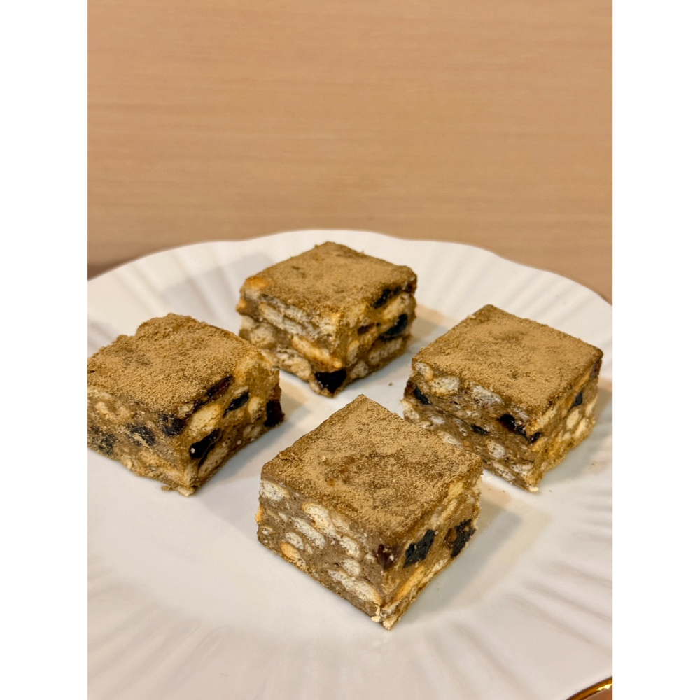 Cha.Q_Q Desserts 珍珠鐵觀音拿鐵雪Q餅/雪花酥 8入裝-細節圖2