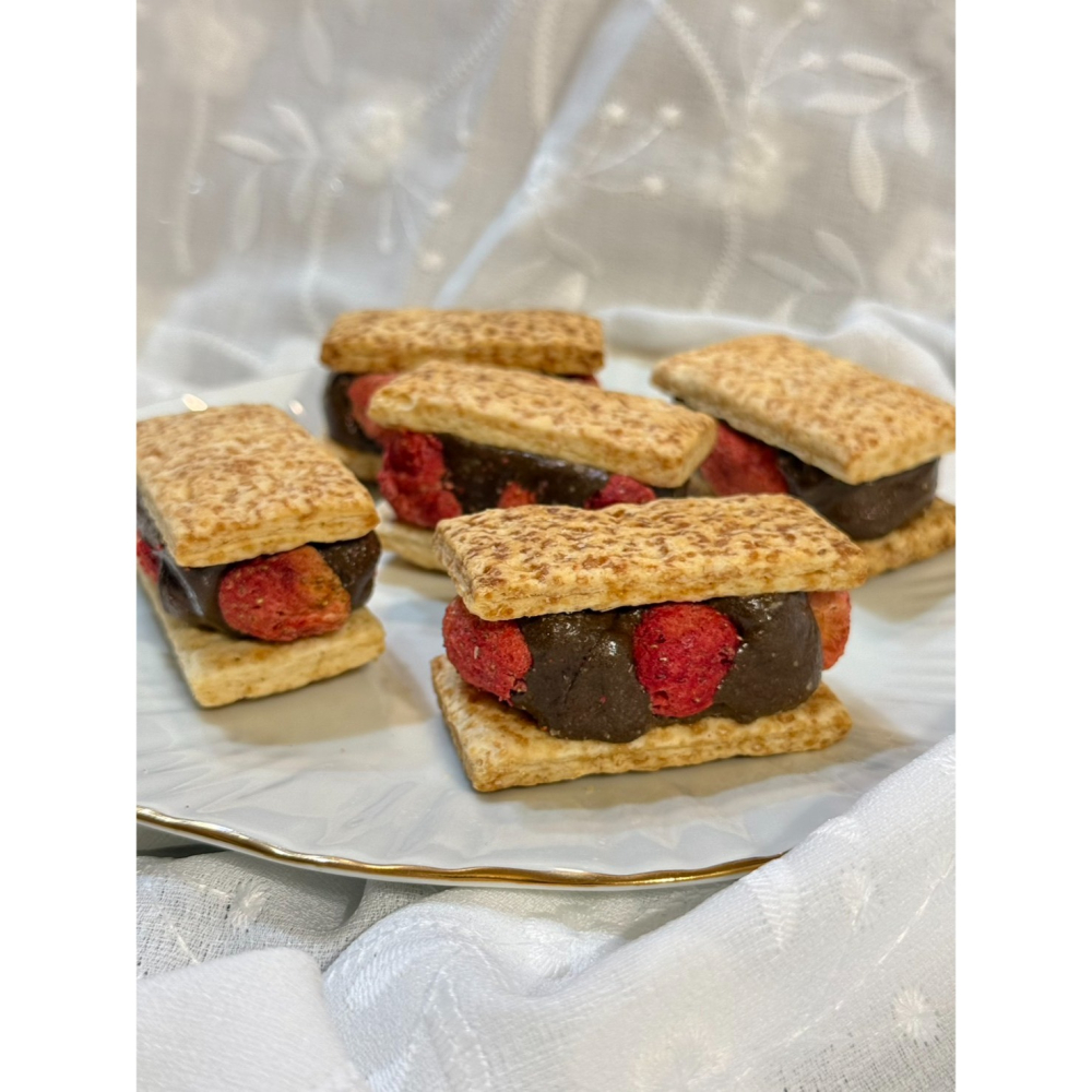 Cha.Q_Q Desserts 草莓伯爵牛軋酥-細節圖6