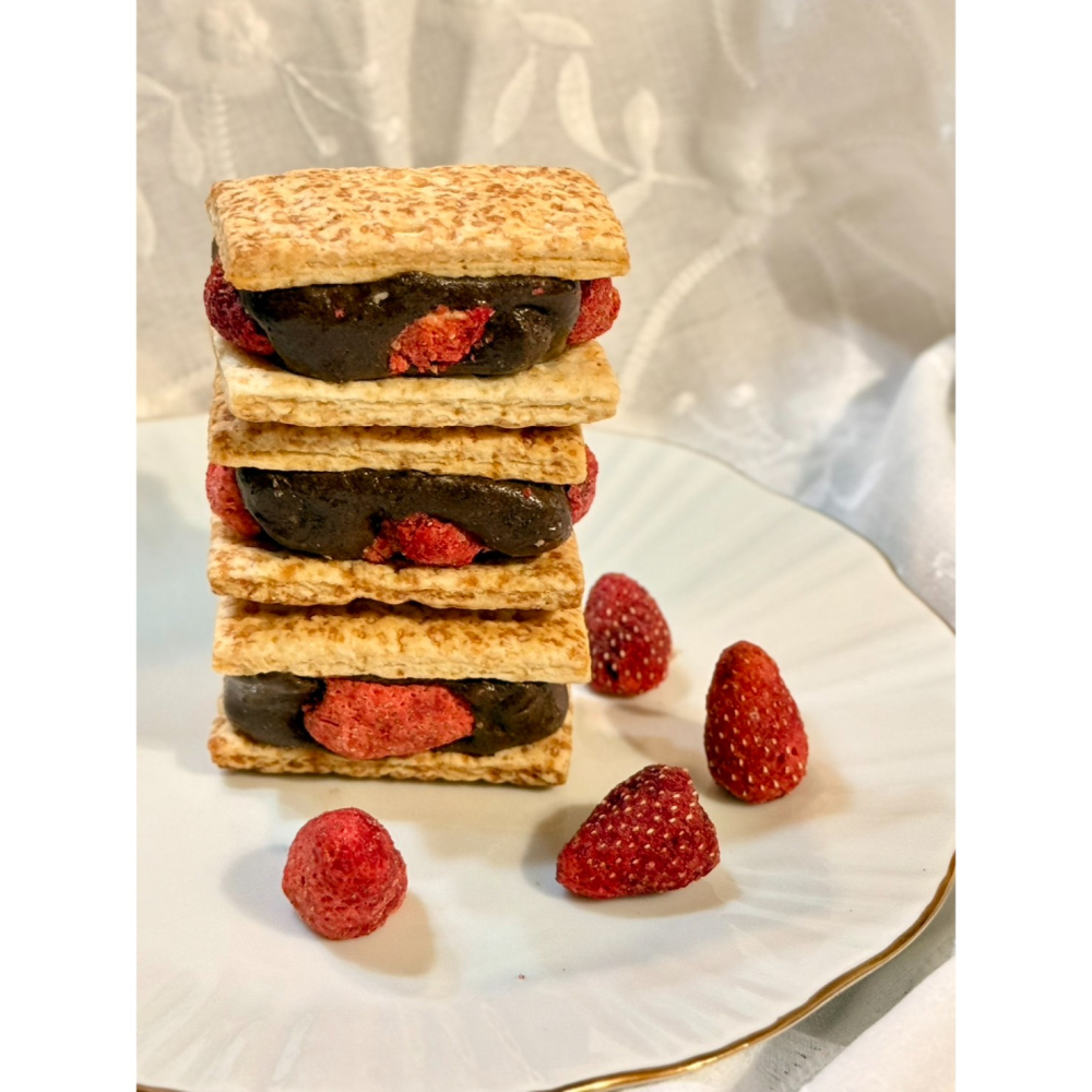 Cha.Q_Q Desserts 草莓伯爵牛軋酥-細節圖10